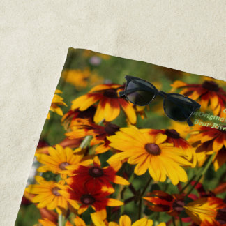 Serviette De Plage Marguerites de Gloriosa, grand motif