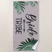 Serviette De Plage mariée à être, bachelorette, bea de plage personna (Devant)