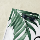 Serviette De Plage mariée à être, bachelorette, plage personnalisée  (En situation)