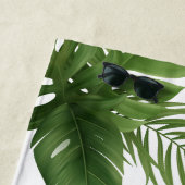 Serviette De Plage mariée à être, bachelorette, plage personnalisée (En situation)