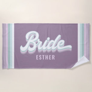 Serviette De Plage Mariée enterrement de vie de jeune fille mariage f