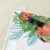 Serviette De Plage Mariée et Groom, M. et Mme Tropical Custom (En situation)