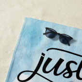 Serviette De Plage Mariés, Monsieur et Madame, Nouveaux Mariés, Lune  (En situation)