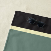 Serviette De Plage Marijuana : Régler la fumée de la 2e main (En situation)