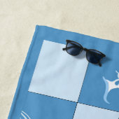 Serviette De Plage Marine (En situation)