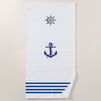 SERVIETTE DE PLAGE MARINE