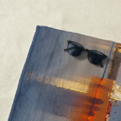 Serviette de plage Mark W. Barker (En situation)