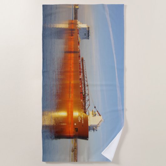 Serviette de plage Mark W. Barker (Devant)