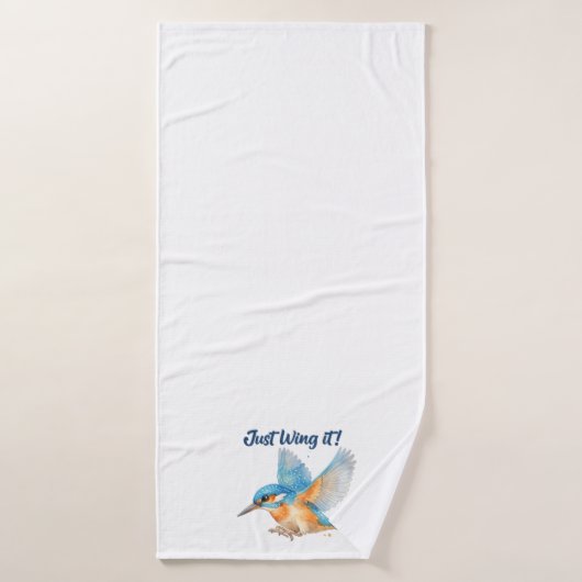Serviette de plage Martin-pêcheur (Serviette de bain)