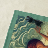 Serviette De Plage Martini Classy Mermaid Thunder_Cove (En situation)