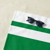 Serviette De Plage MARVIN L'Icône rayée MARTIAN™ (En situation)