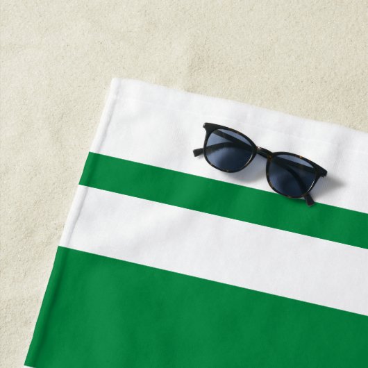 Serviette De Plage MARVIN L'Icône rayée MARTIAN™ (En situation)