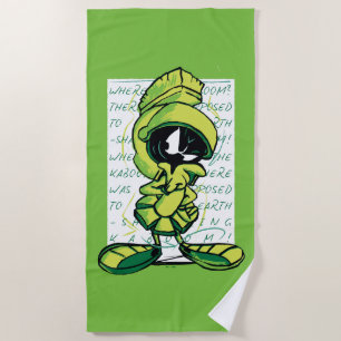 Serviette De Plage MARVIN THE MARTIAN™ - Croquis