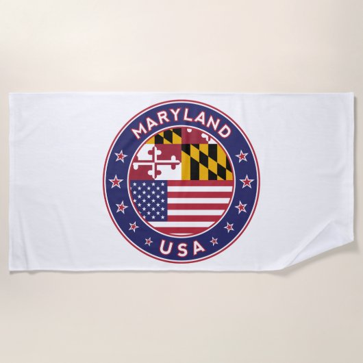 Serviette De Plage Maryland (Devant)