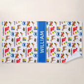 Serviette De Plage Maryland (Devant)