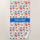 Serviette De Plage Maryland (Devant)