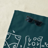 Serviette De Plage Mathématiques (En situation)