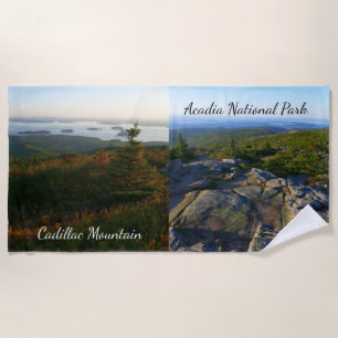 Serviette De Plage Matin au sommet du mont Cadillac à Acadia