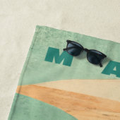 Serviette De Plage Maui de l'île tropicale