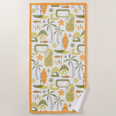 Serviette De Plage MCM Hawaiian Village (Devant)
