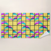 Serviette De Plage MCM Tic-Tac-Toe (Devant)
