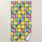 Serviette De Plage MCM Tic-Tac-Toe (Devant)