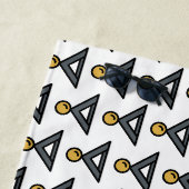 Serviette De Plage médaille (En situation)