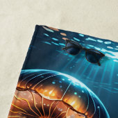 Serviette De Plage Méduses dans la mer (En situation)