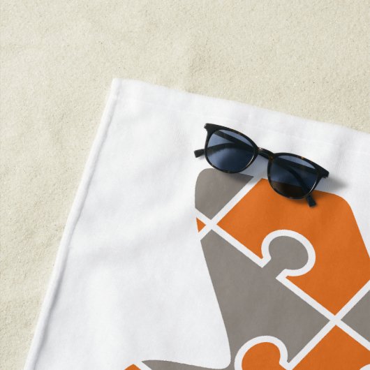 Serviette De Plage Meeple (En situation)