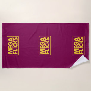 SERVIETTE DE PLAGE MEGA FLICKS 
