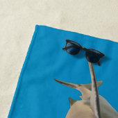 Serviette De Plage Megalodon (En situation)