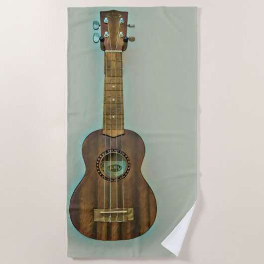 Serviette De Plage Meilleur bassiste (Devant)