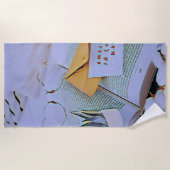 Serviette De Plage Meilleur cadeau pour l'amateur de livres (Devant)