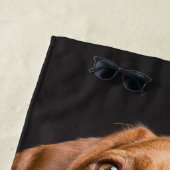 Serviette De Plage Meilleur Papa Par Par Chien Photo (En situation)