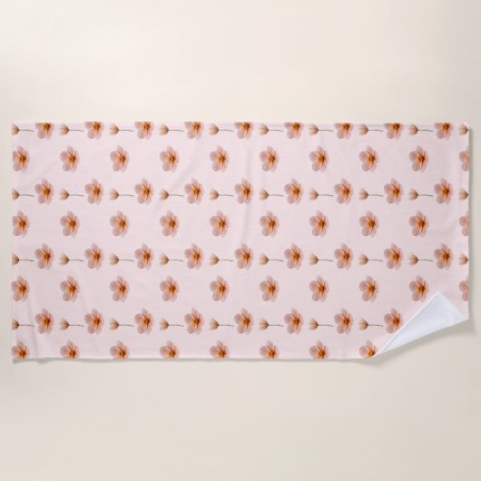 Serviette De Plage Mélodie flottante (Devant)