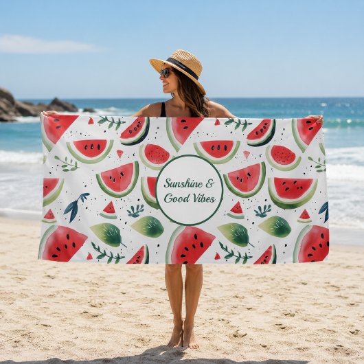 Serviette de plage Melon Ensoleillé
