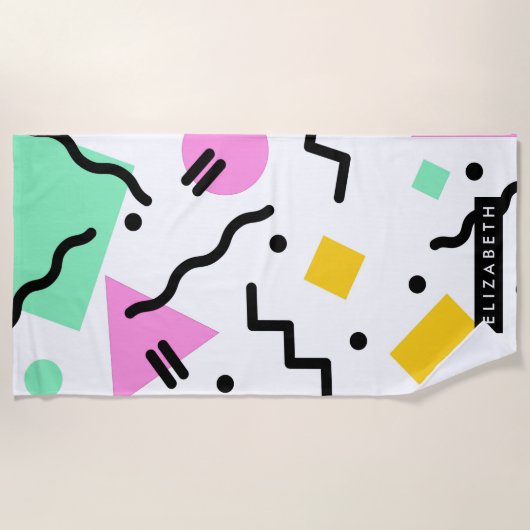 Serviette De Plage Memphis (Devant)