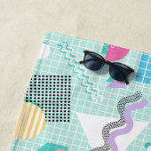 Serviette De Plage Memphis Sweet Candies (En situation)