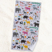 Serviette De Plage Ménagerie animale