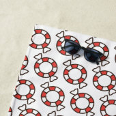Serviette De Plage menthe-2 (En situation)