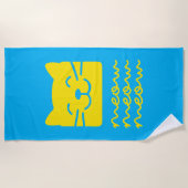 Serviette De Plage Meow Meow (Devant)