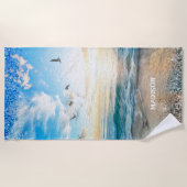 Serviette De Plage Mer (Devant)
