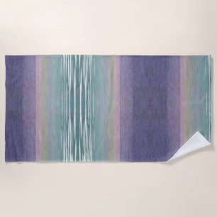 Serviette De Plage Mer abstraite et ciel