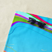 Serviette De Plage Mer Océan Grande Vague Eau (En situation)