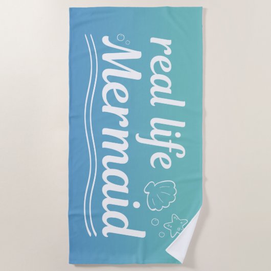 Serviette De Plage Mermaid (Devant)