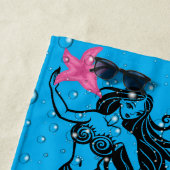 Serviette de plage Mermaid (En situation)