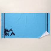 Serviette de plage Mermaid (Devant)