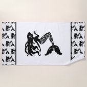 Serviette de plage Mermaid (Devant)