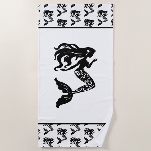 Serviette de plage Mermaid (Devant)