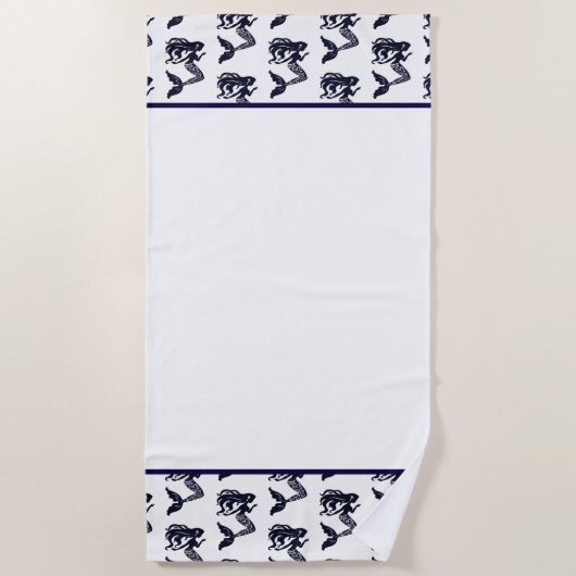 Serviette de plage Mermaid (Devant)